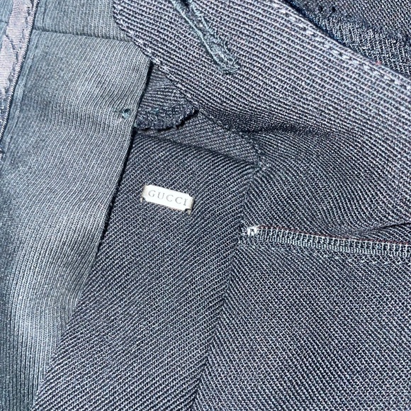 Authentic Gucci Women’s Black Pants (46) U.S Size 10 - Picture 5 of 7